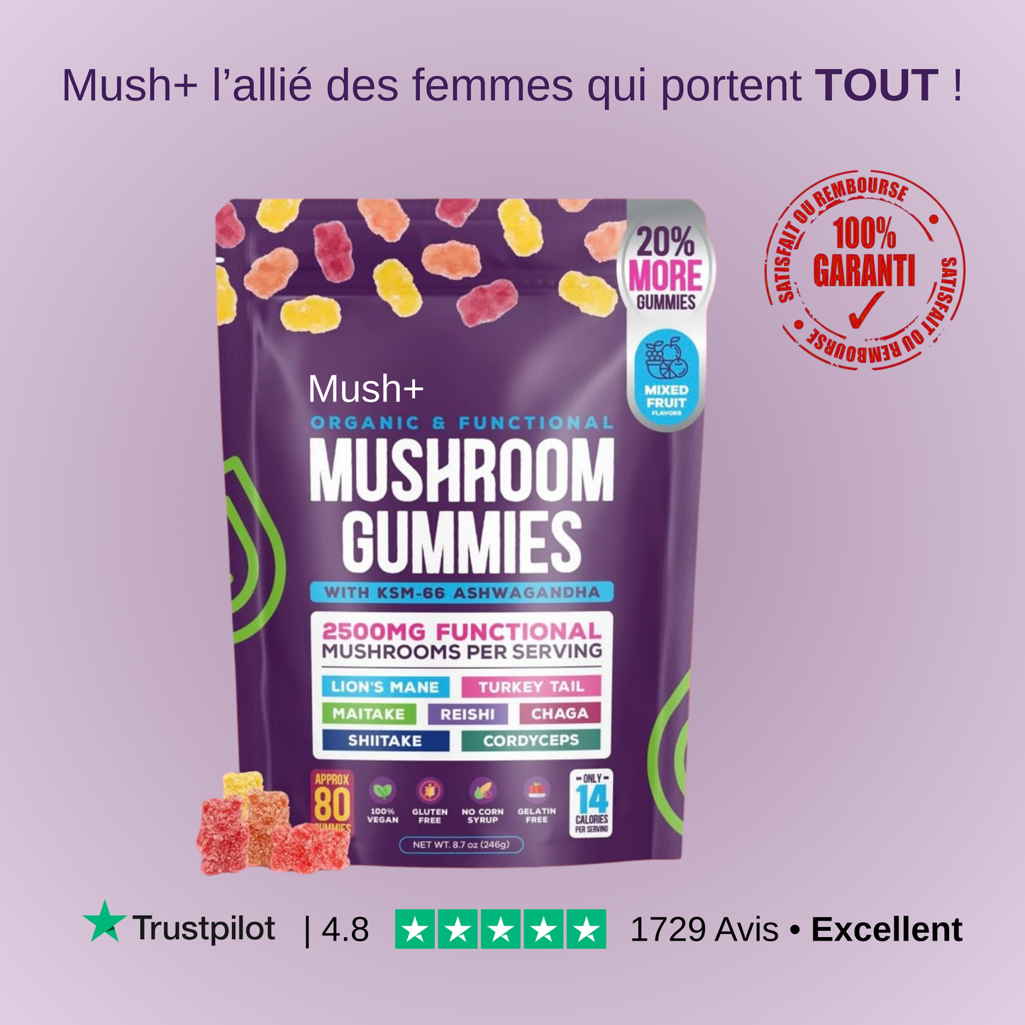 Gummies Clarté & Énergie