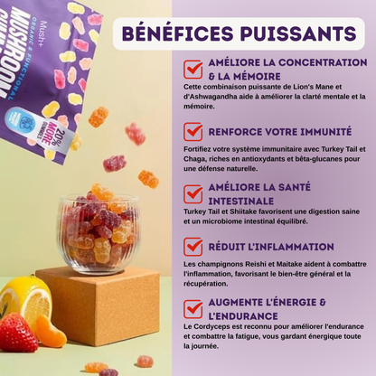 Gummies Clarté & Énergie